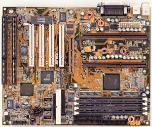 Carte mère ASUS P2B-DS Biprocesseur  Slot 1 + SCSI